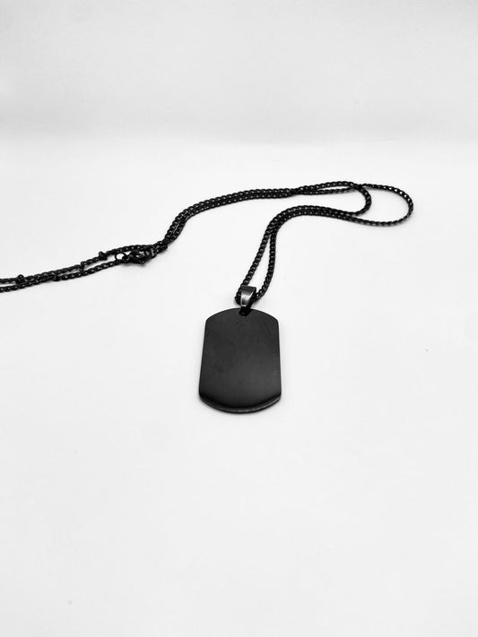 Cadena con Placa