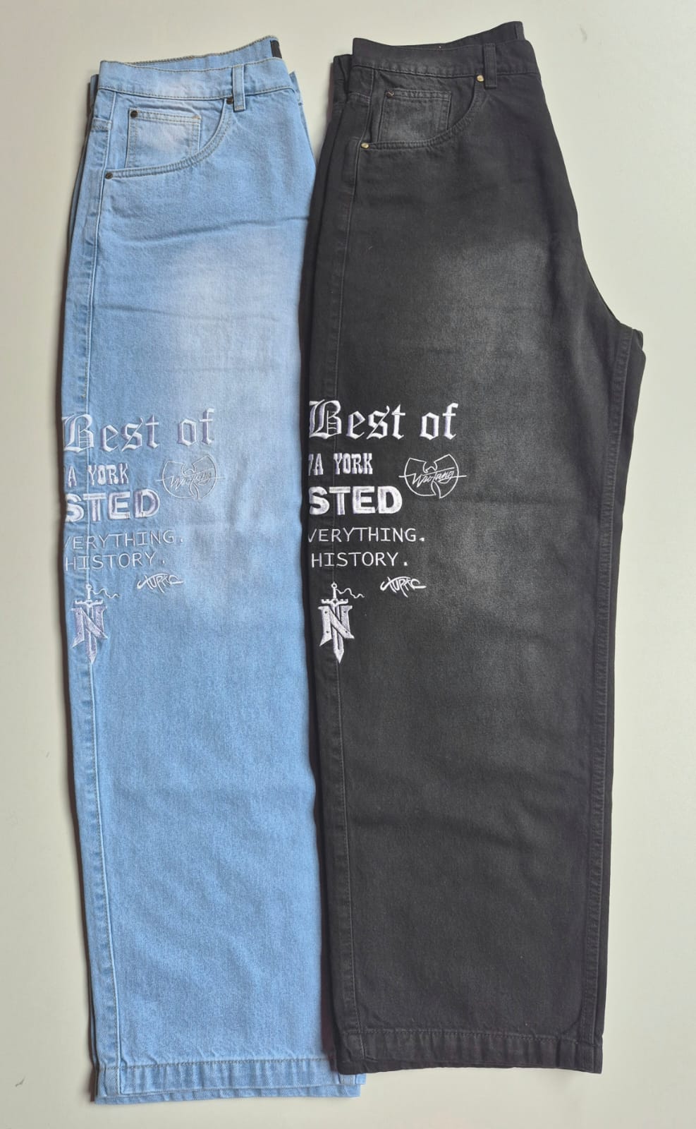 Jeans baggy semi balloon axel