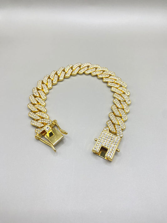 PULSERA ICED OUT FLAT