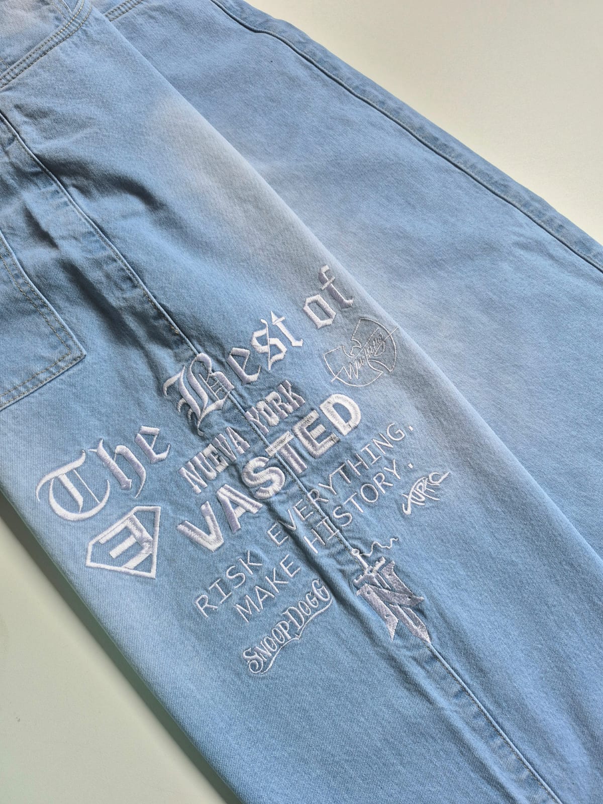 Jeans baggy semi balloon axel