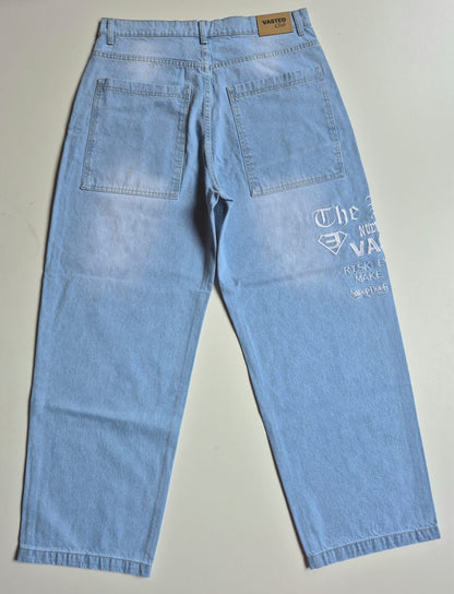 Jeans baggy semi balloon axel