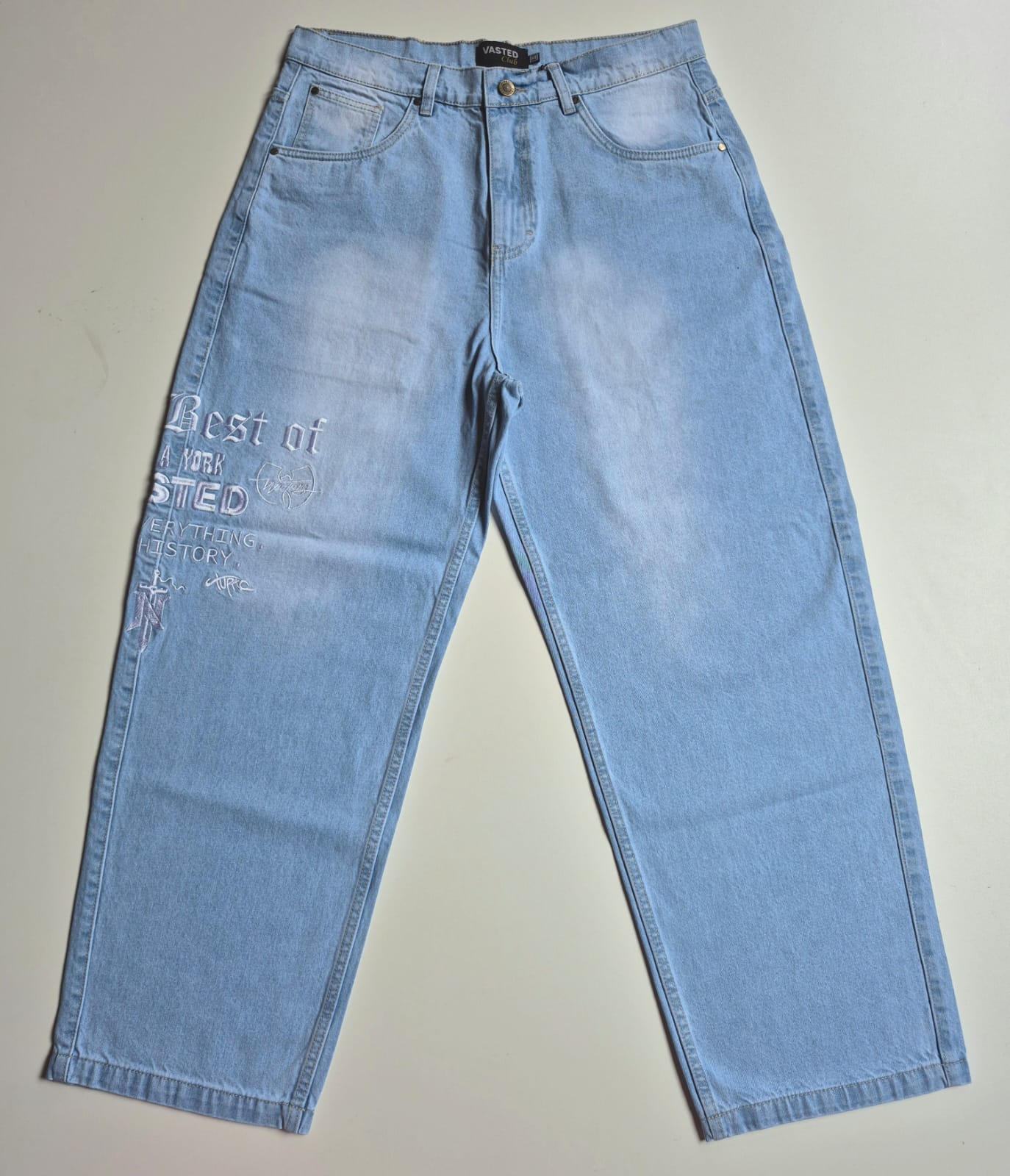 Jeans baggy semi balloon axel