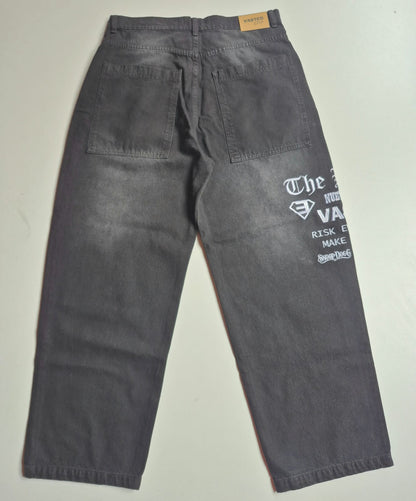 Jeans baggy semi balloon axel
