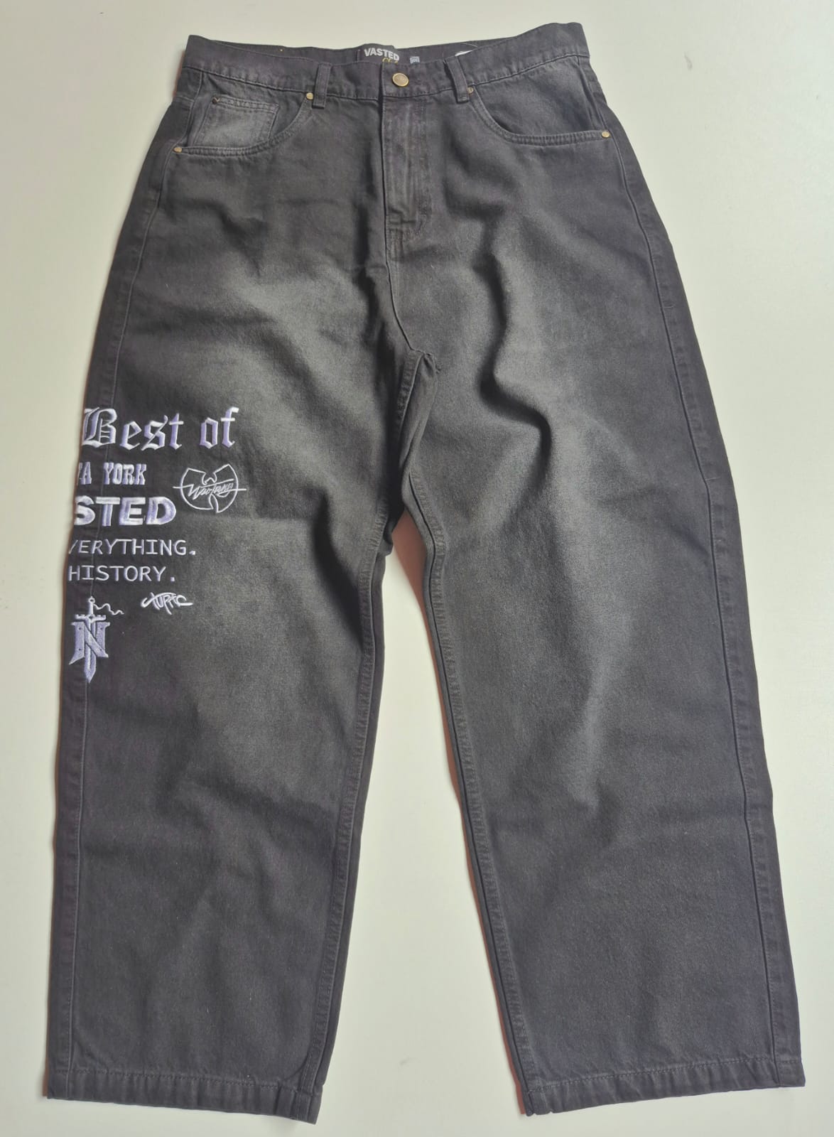 Jeans baggy semi balloon axel