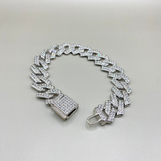 Pulsera Iced Out Flat