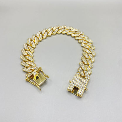 Pulsera Iced Out Flat