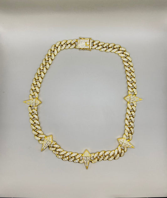 COLLAR DIAMANTE CON BRILLANTES